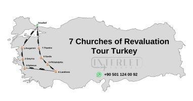 7 churches of revelation Turkey tour
