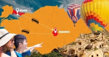 4 days Istanbul to Cappadocia tour all the way by Drive