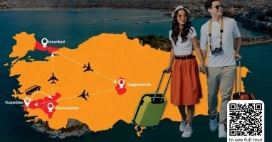Araba ve Uçakla 5 Günlük Türkiye Turu